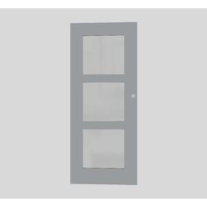 Interiérové ​​dvere Naturel Estra 4 posuvné 80 cm šedá matná posuvné ESTRA4SM80PO